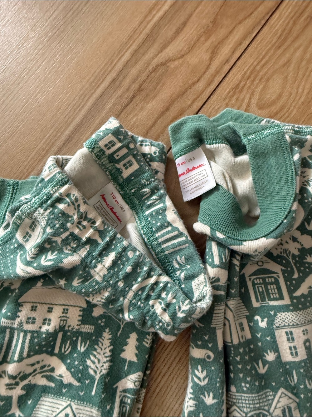 Hanna Andersson Long John Pajama Set - Picture 4 of 5